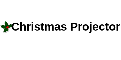 Christmas Projector